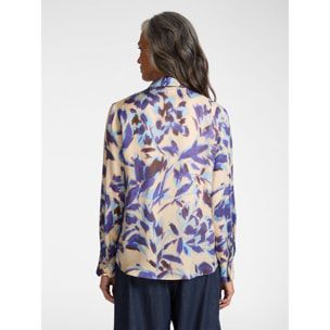 Elena Mirò - Camisa estampada - Violeta
