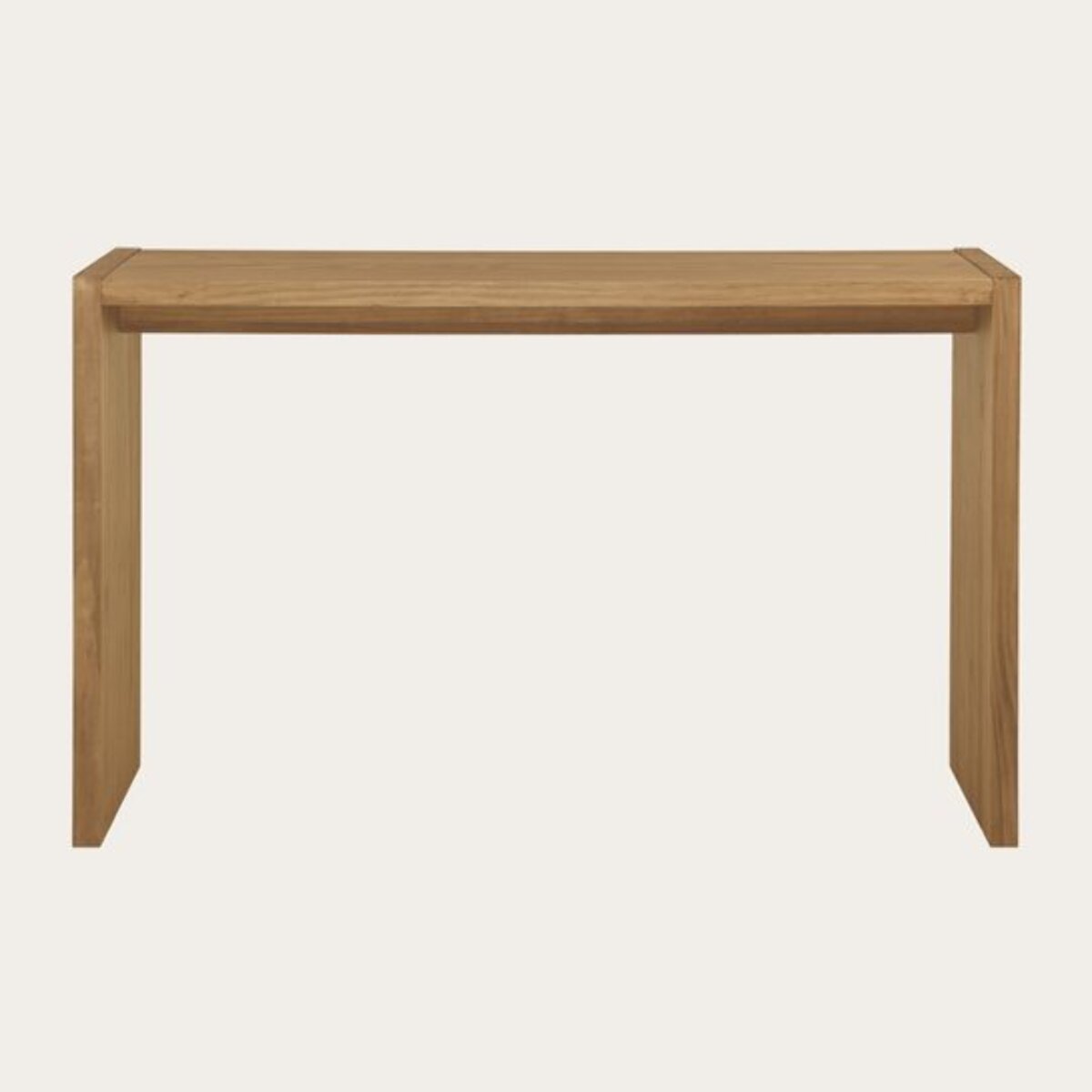 Meuble d'entrée Bitam -bois massif d'araucaria-couleur lixa 120 x 75 x 35 cm