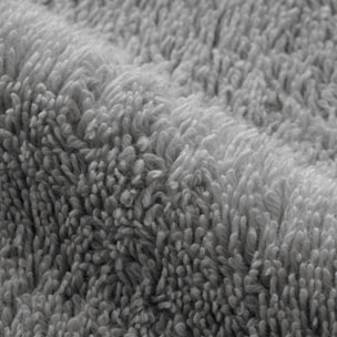 Set 2 toallas ducha + 2 toallas lavabo violet-gris premium