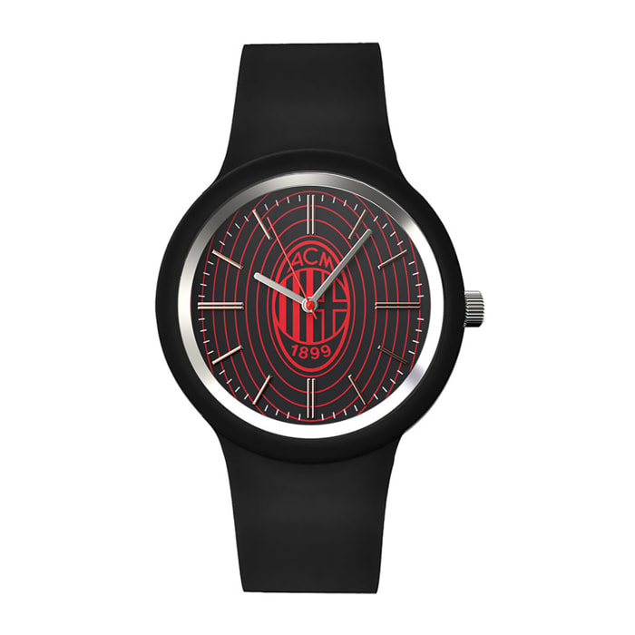 Orologio Lowell AC MILAN Silicone Nero