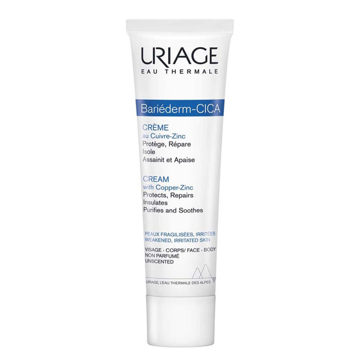 Bariéderm - Cica-Crème - Réparatrice au Cuivre-Zinc