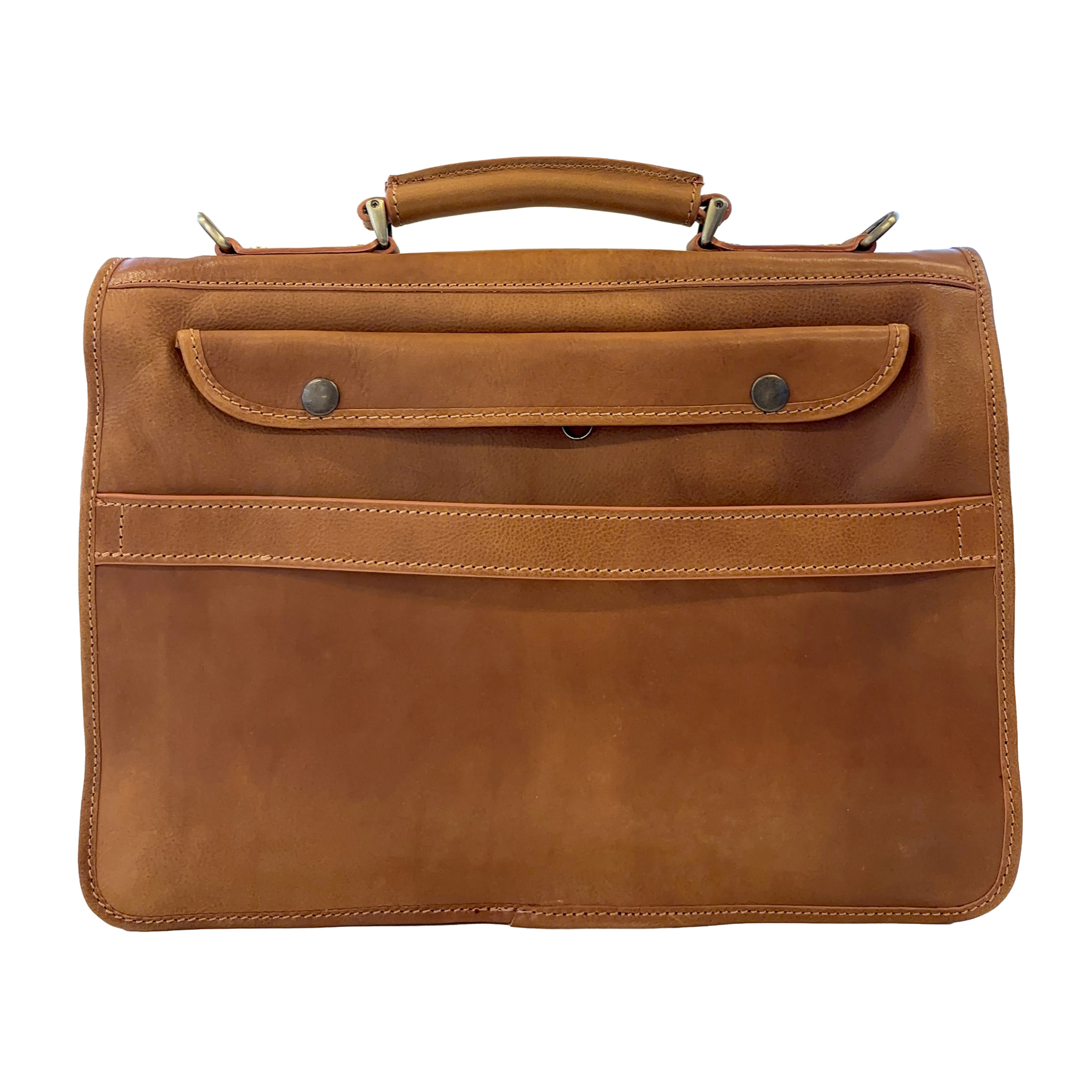 Borsa Ventiquattrore Unisex Borsa Portadocumenti da Lavoro in Pelle
