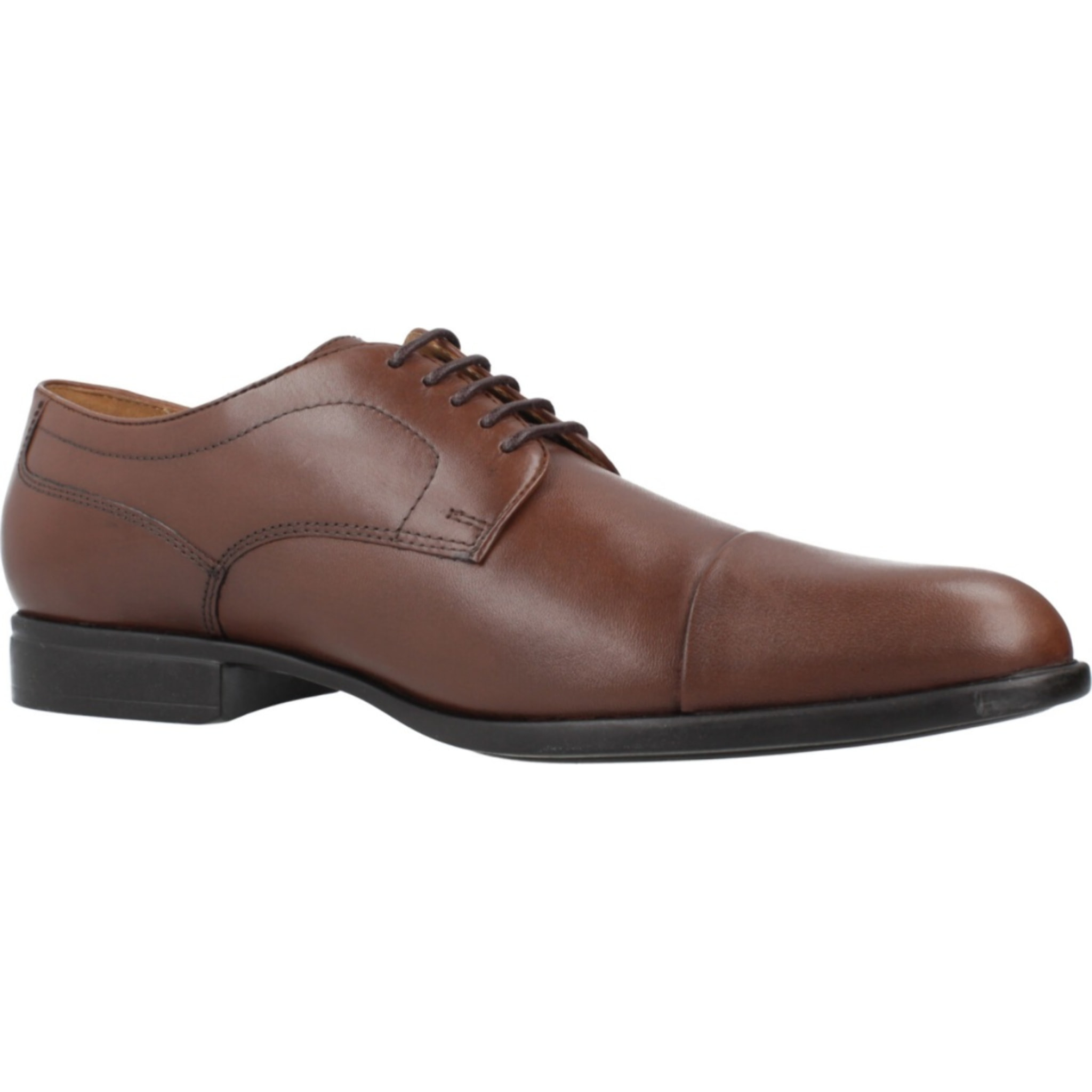 Zapatos de Vestir Hombre de la marca GEOX  modelo U IACOPO MARRON