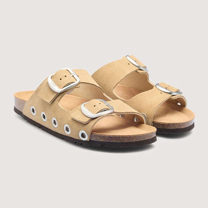 Sandalia Bio Taupe - Akna