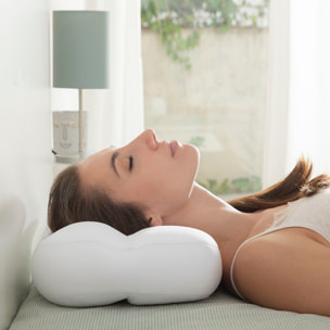 Almohada Nube 3D Antiarrugas Wrileep InnovaGoods - Blanco