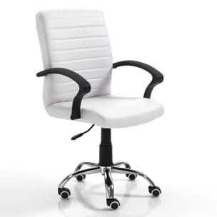 Tomasucci poltrona da ufficio PANY HIGH WHITE bianco