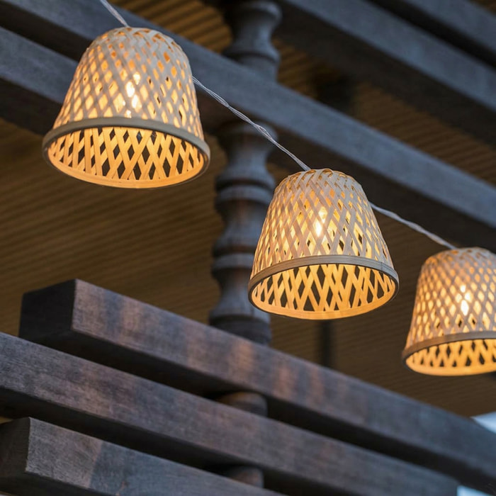 Guirlande solaire CHILL 10 LED 3.8M