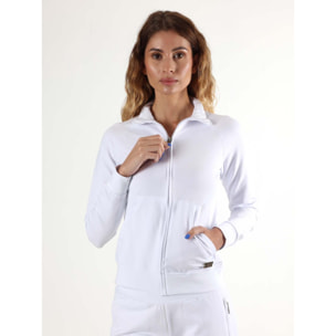 Chándal con cuello y cremallera para mujer Leone Be Glam