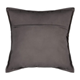 Coussin "Lilou" - gris anthracite 45x45 cm