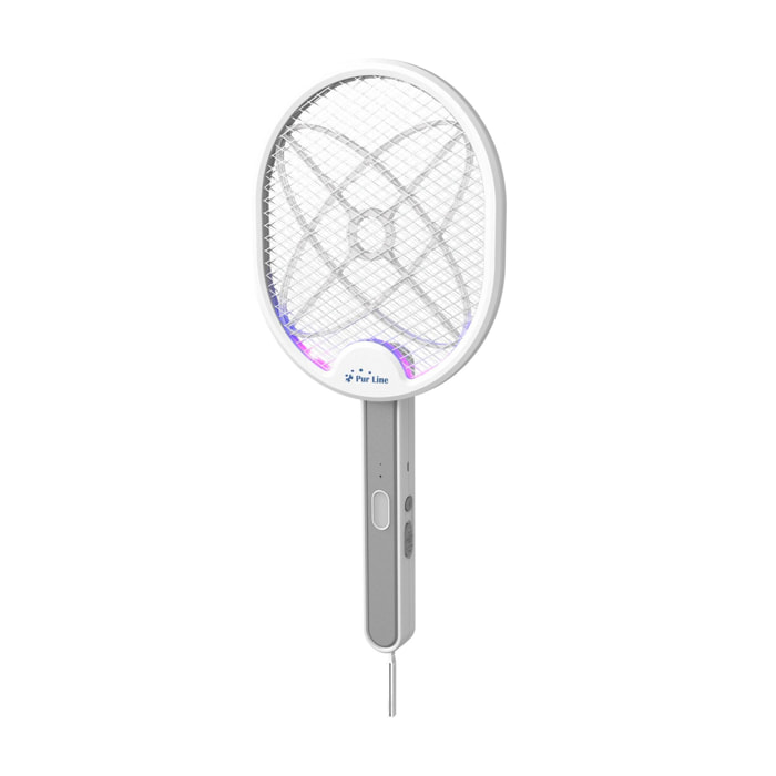 Raqueta multiposición mata insectos con USB ZZAP RACQUET PURLINE