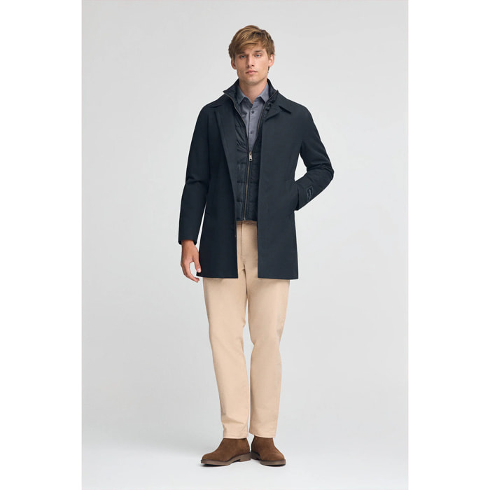 Chaqueta dos piezas Hunter azul marino con logo Polo Club