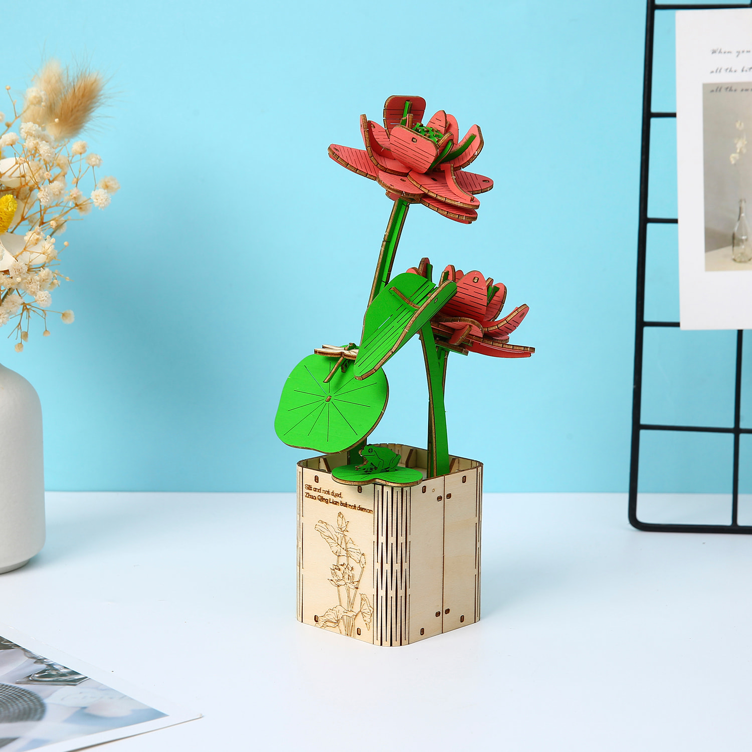 Modello in Legno 3D, design di Loto. 107 pezzi.