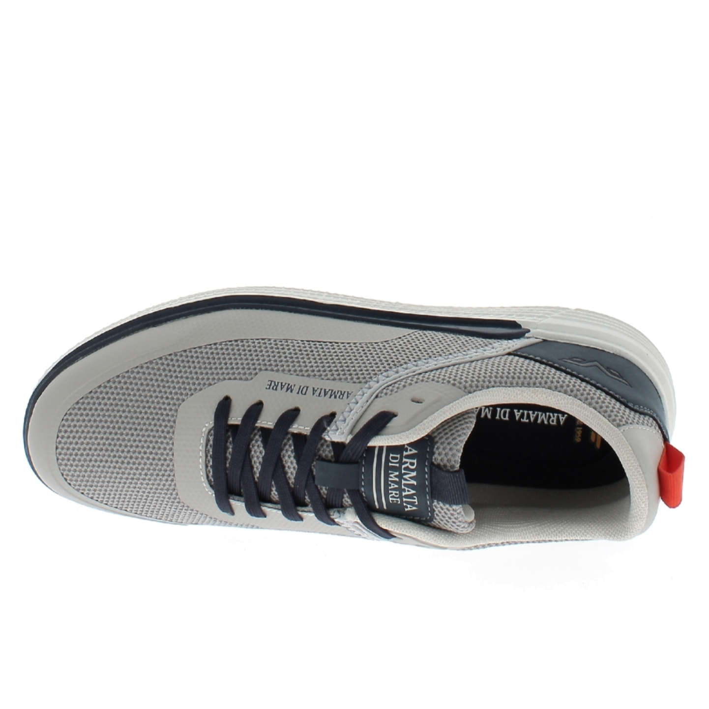 Armata di Mare Scarpe Uomo Sneakers Casual Stringate con Soletta Rimovibile in Memory Foam AMU S25L712 Grey