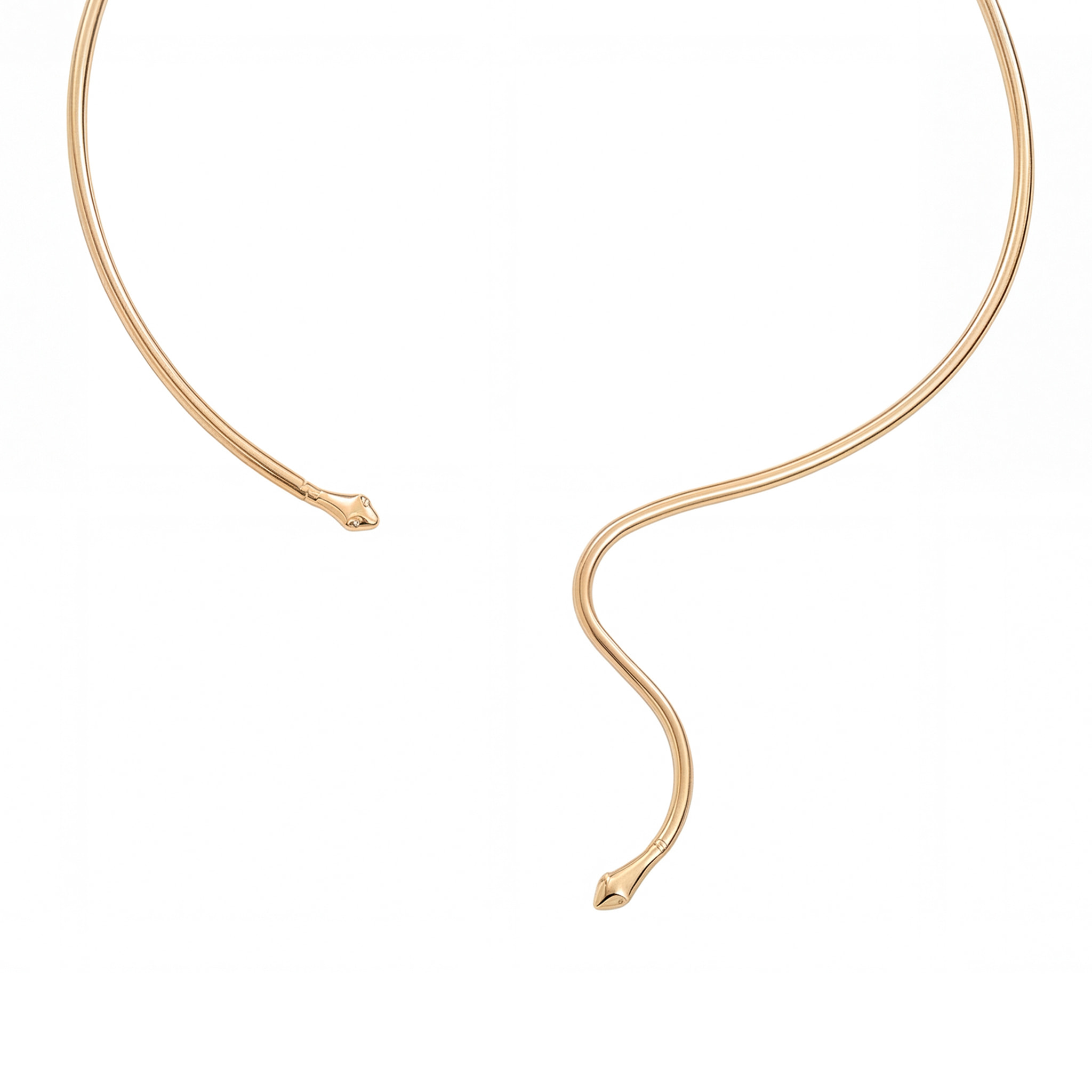 Collar Serphentia acabado oro amarillo 18k