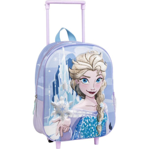 Mochila Infantil Trolley 3D Frozen
