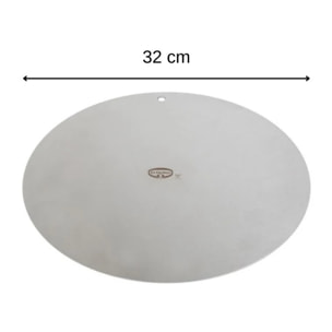 Plateau de présentation pour gâteau rond en inox Dr.Oetker Divers