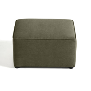 Canopy - pouf - en tissu texturé - Vert