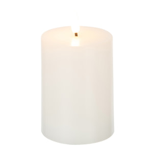 J-Line bougie cylindrique - blanc - small - LED
