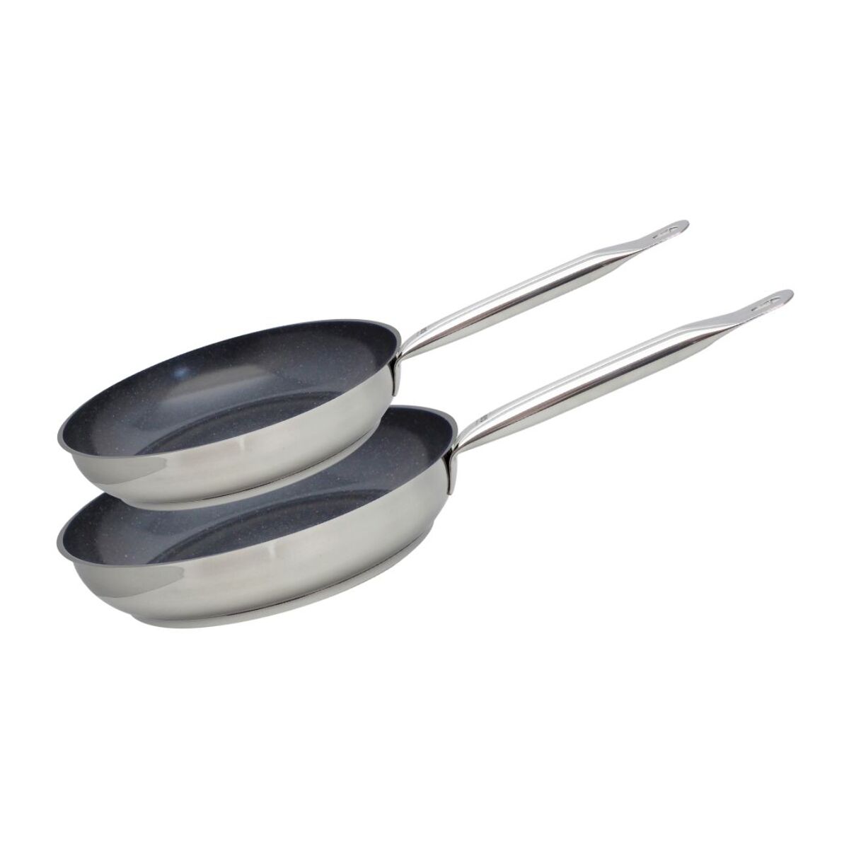 Set de 2 Poêles céramique sans PFAS Profi Therm Platinum Elo