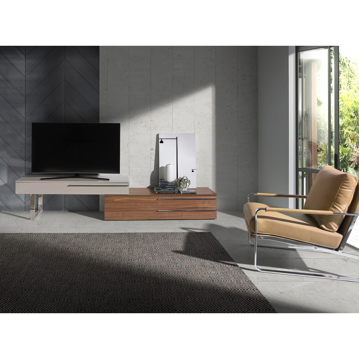 Sillón Angel Cerda de polipiel 67x100x89cm