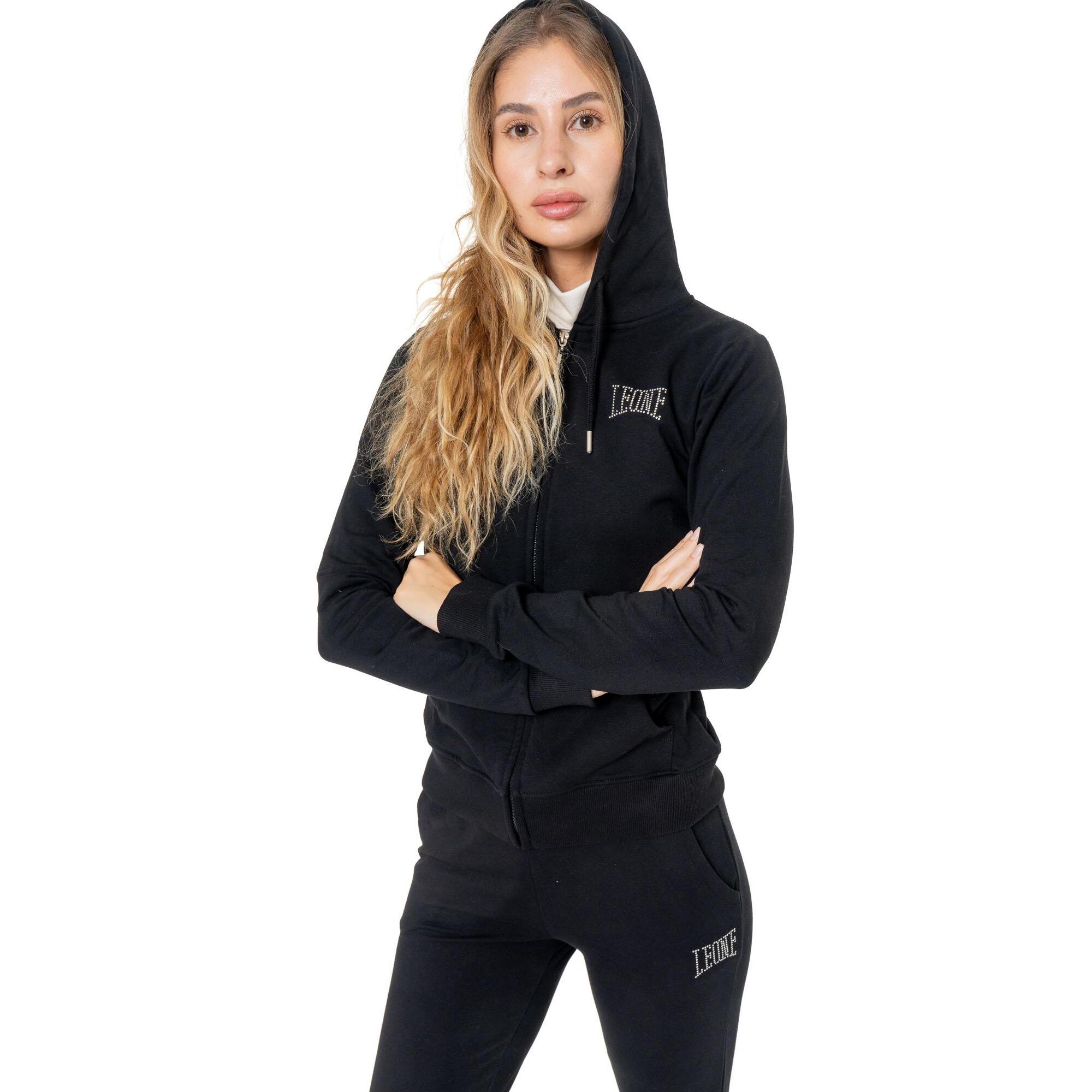 Chándal mujer Leone 1947 Apparel All You Need cremallera capucha puños invierno