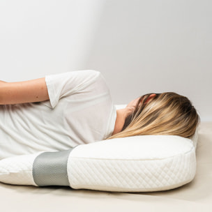 Almohada Ergonómica Multifunción Ullow InnovaGoods - Blanco