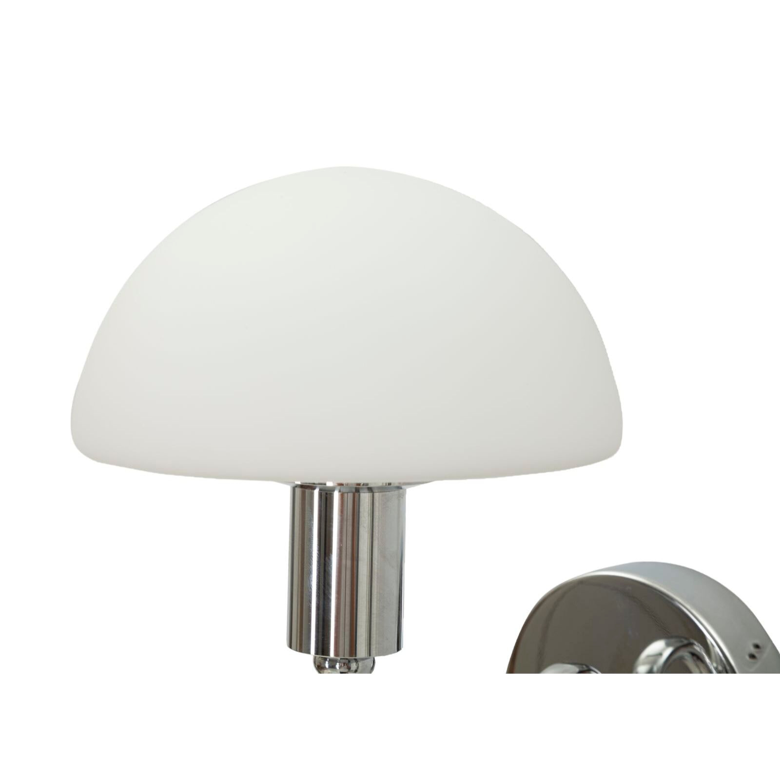 LAMPADA DA MURO LOVY SILVER CM 23X15X22