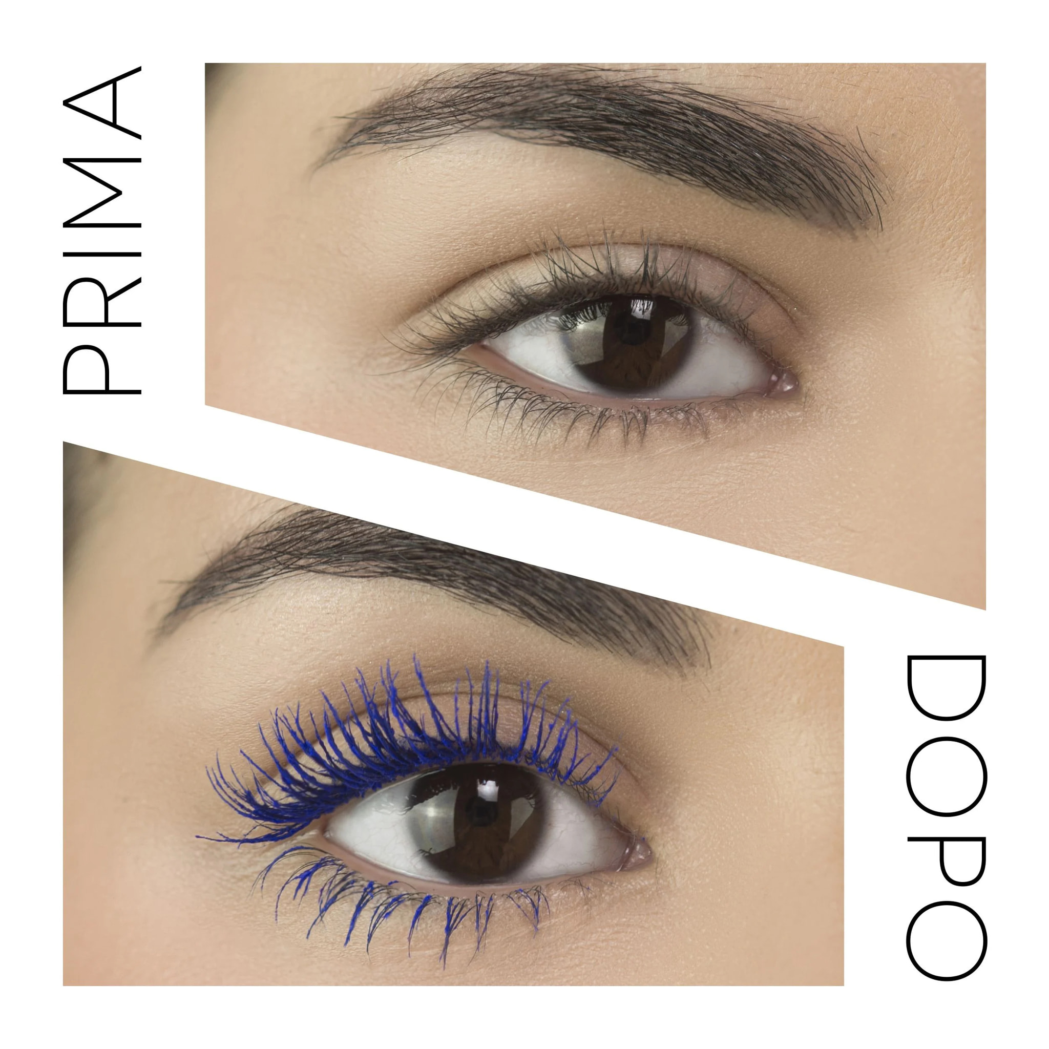 FATAL GLANCE BLUE Mascara blu effetto spessore e volume