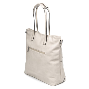 Bari Bolso Shopper Mujer. Tejido Piel Sintética PU