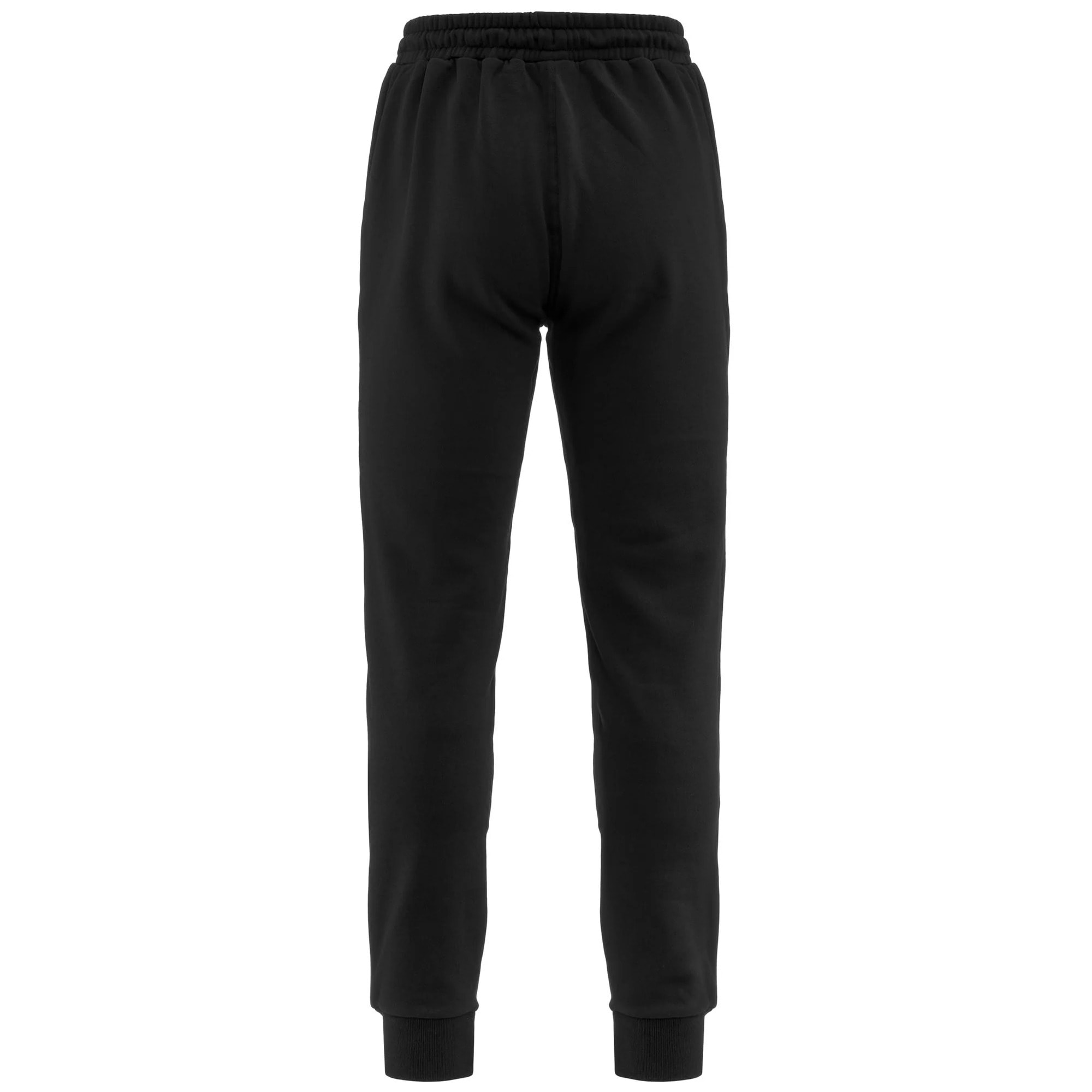 Kappa - Pantaloni Uomo Nero - Atwils Spezia
