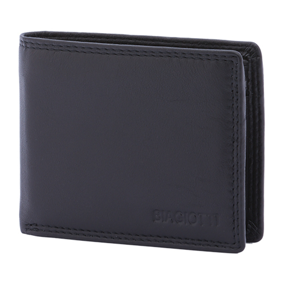 Portafoglio  da uomo In Vera pelle Made in Italy 8,5x11x2,5 cm