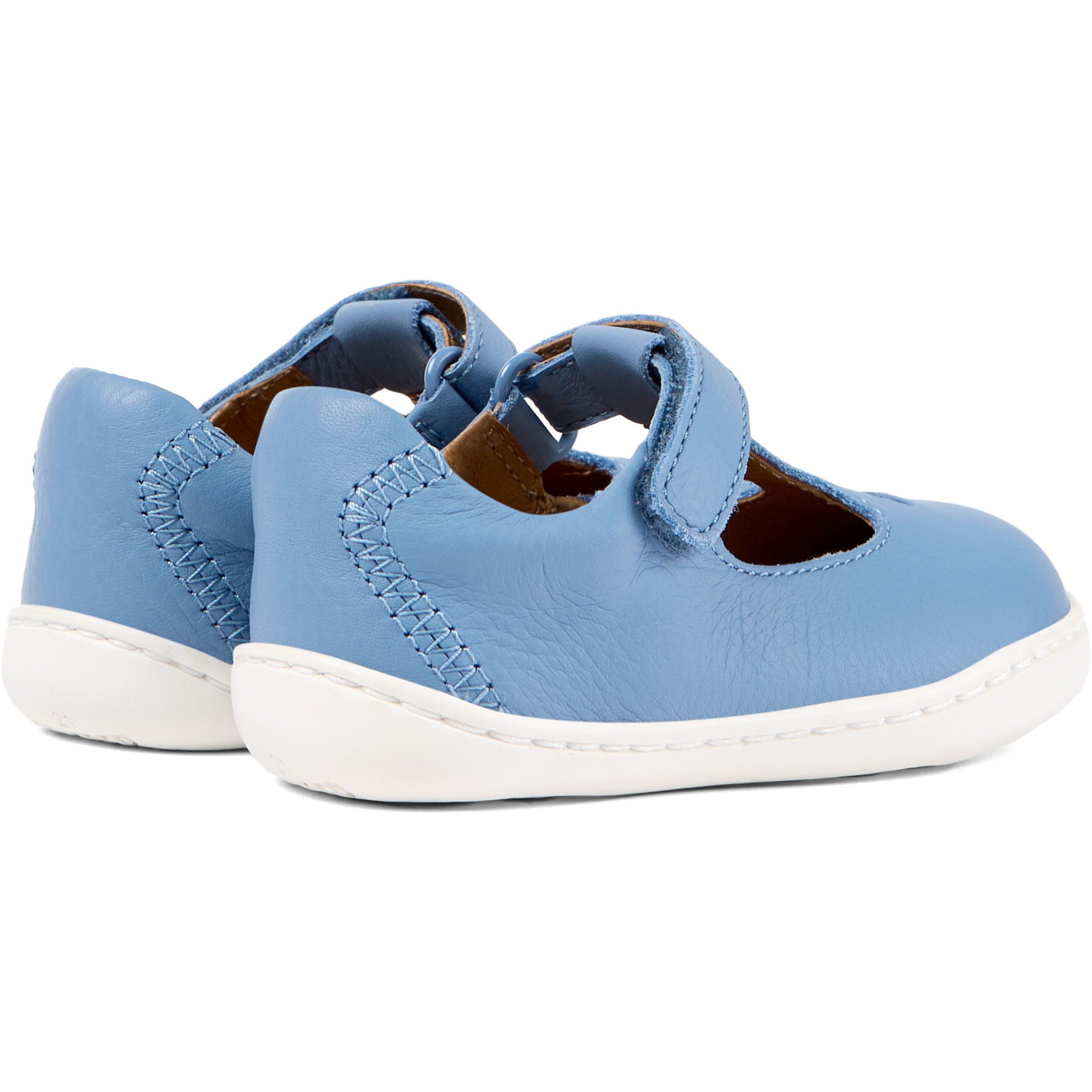 Zapatillas - CAMPER Peu Cami - Azul - Cuero liso