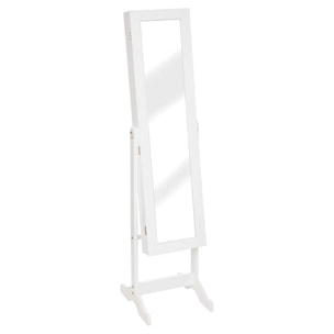 Armoire à bijoux "Kristin" blanc 37,2x145cm