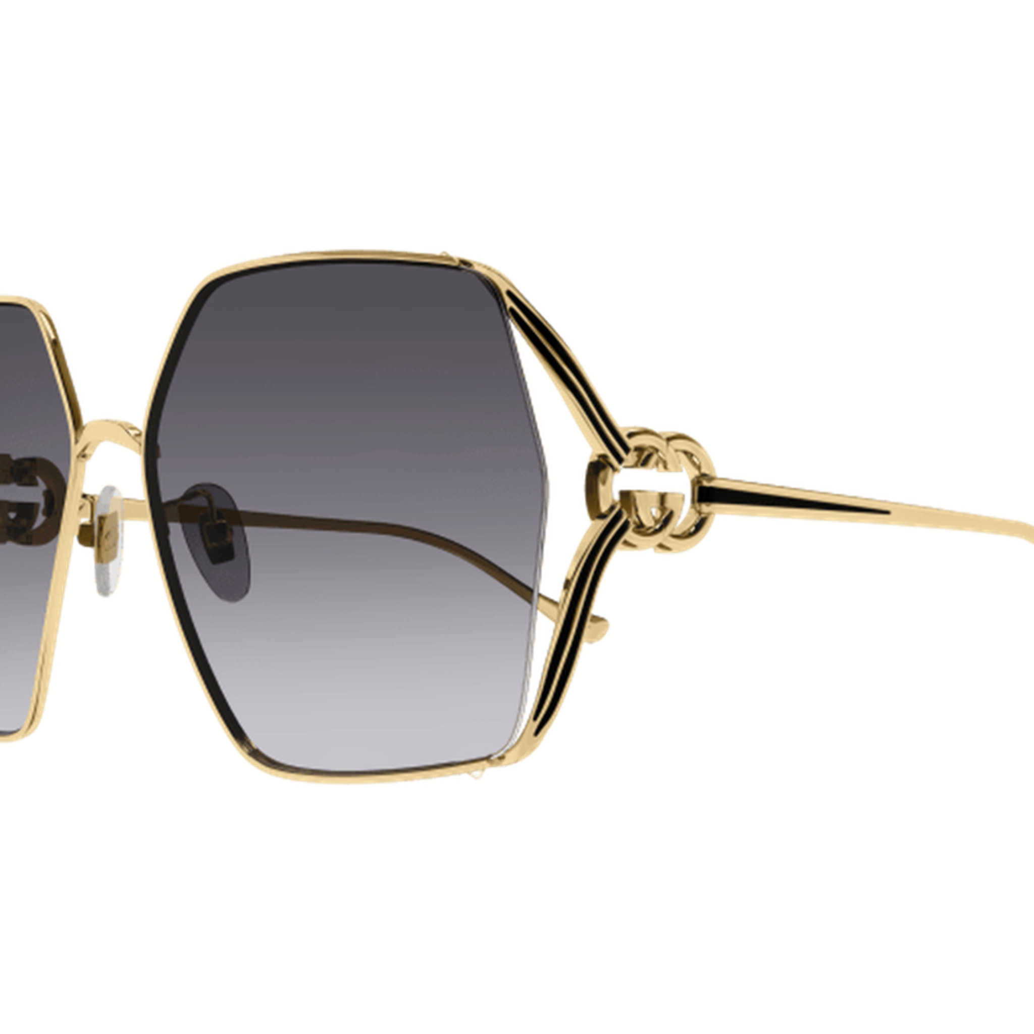 Gafas de Sol Gucci GG1322SA-001 de Metal Mujer 64 mm