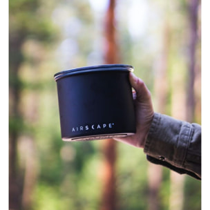 Boite à café AIRSCAPE métal 250gr Noir mat