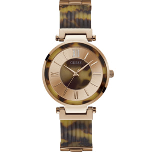 Reloj Guess W0638L8 Mujer Analogico Cuarzo con Correa de Acero/policarbonato