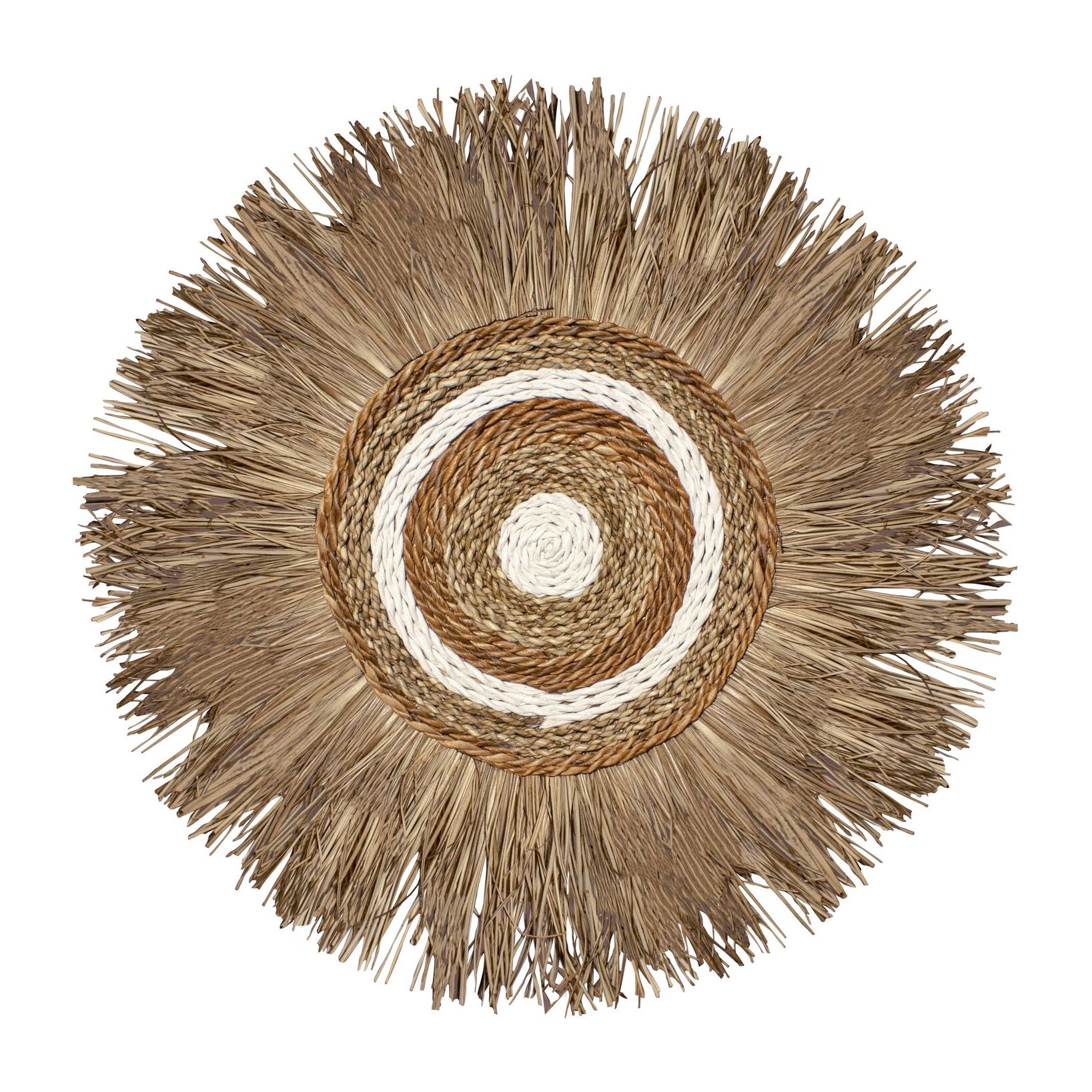 Décoration en fibre végétales naturelles 55cm KALA