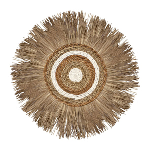 Décoration en fibre végétales naturelles 55cm KALA