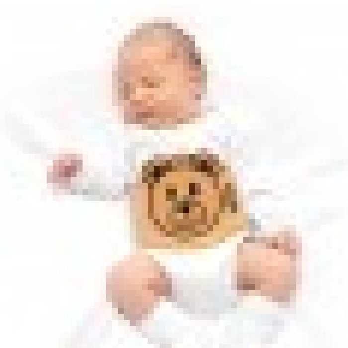 Ceinture bébé avec noyeau de cerise Ecru