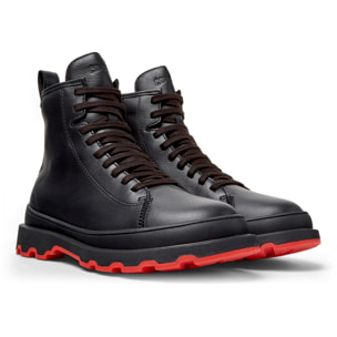 Botines - CAMPER Brutus+ - Negro - Cuero liso