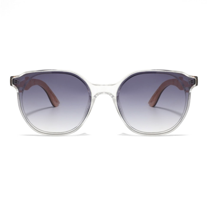 Gafas de Sol Feler 1596-11 Polarizadas de Madera Unisex 52 mm