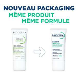 Sébium Sensitive - Soin Apaisant Anti-Imperfections - Peaux Sensibles à Tendance Acnéique 30 ml