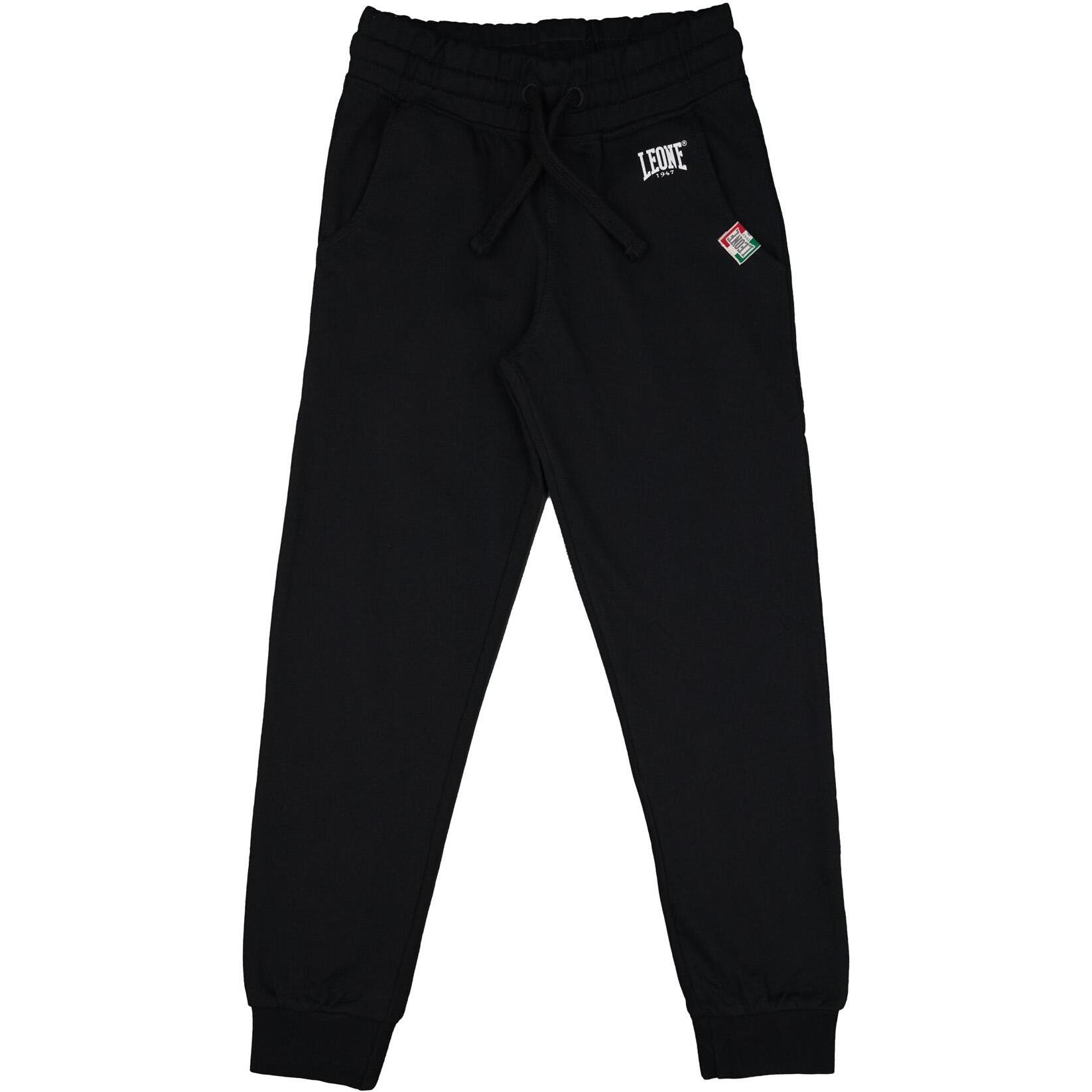 Pantalones deportivos básicos para niños de Leone con puños