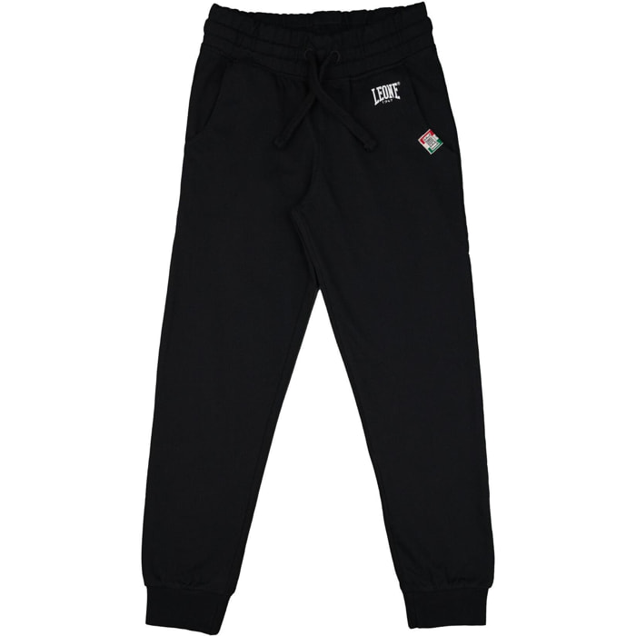 Pantalones deportivos básicos para niños de Leone con puños