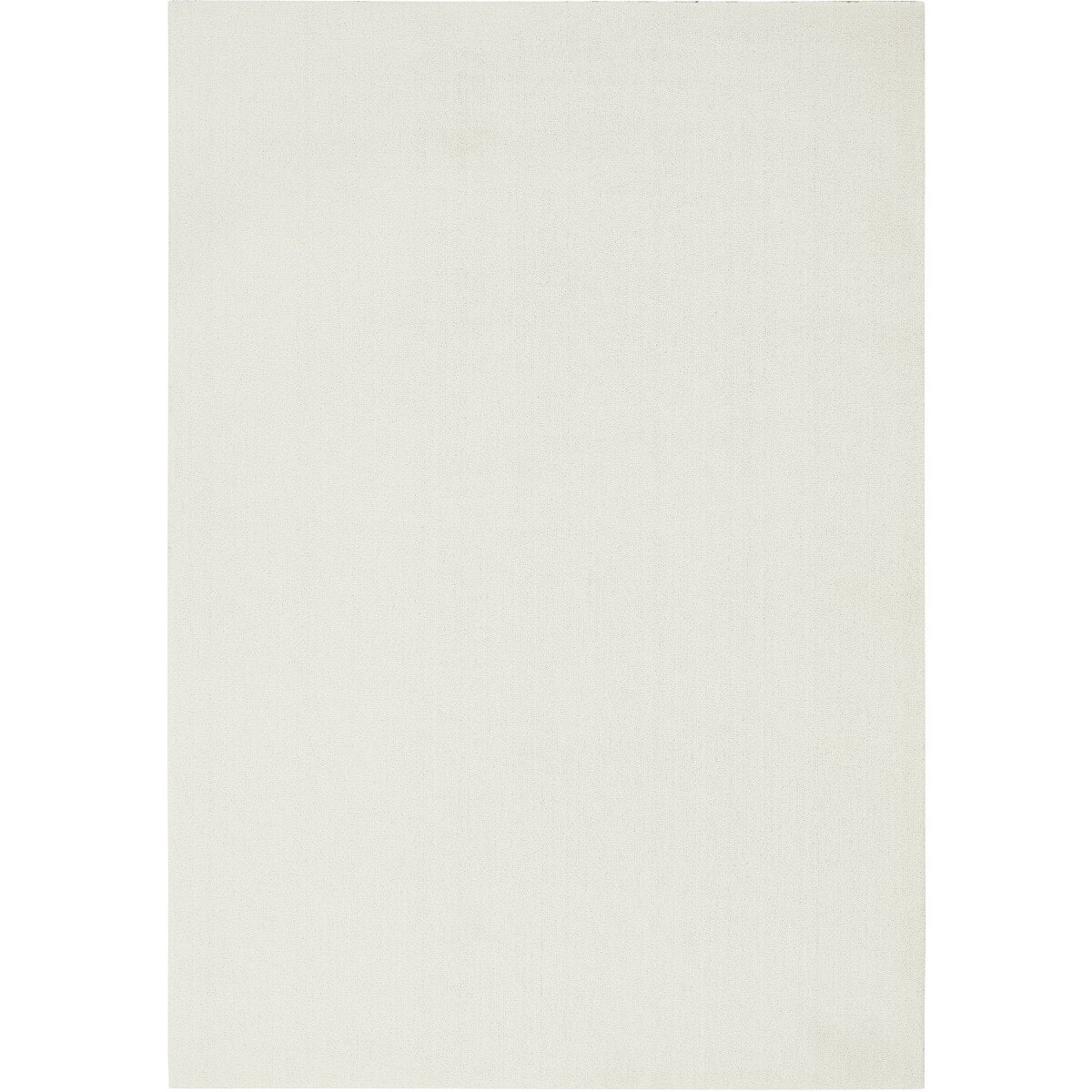 Tappeto Salotto Tinta Unita Bianco