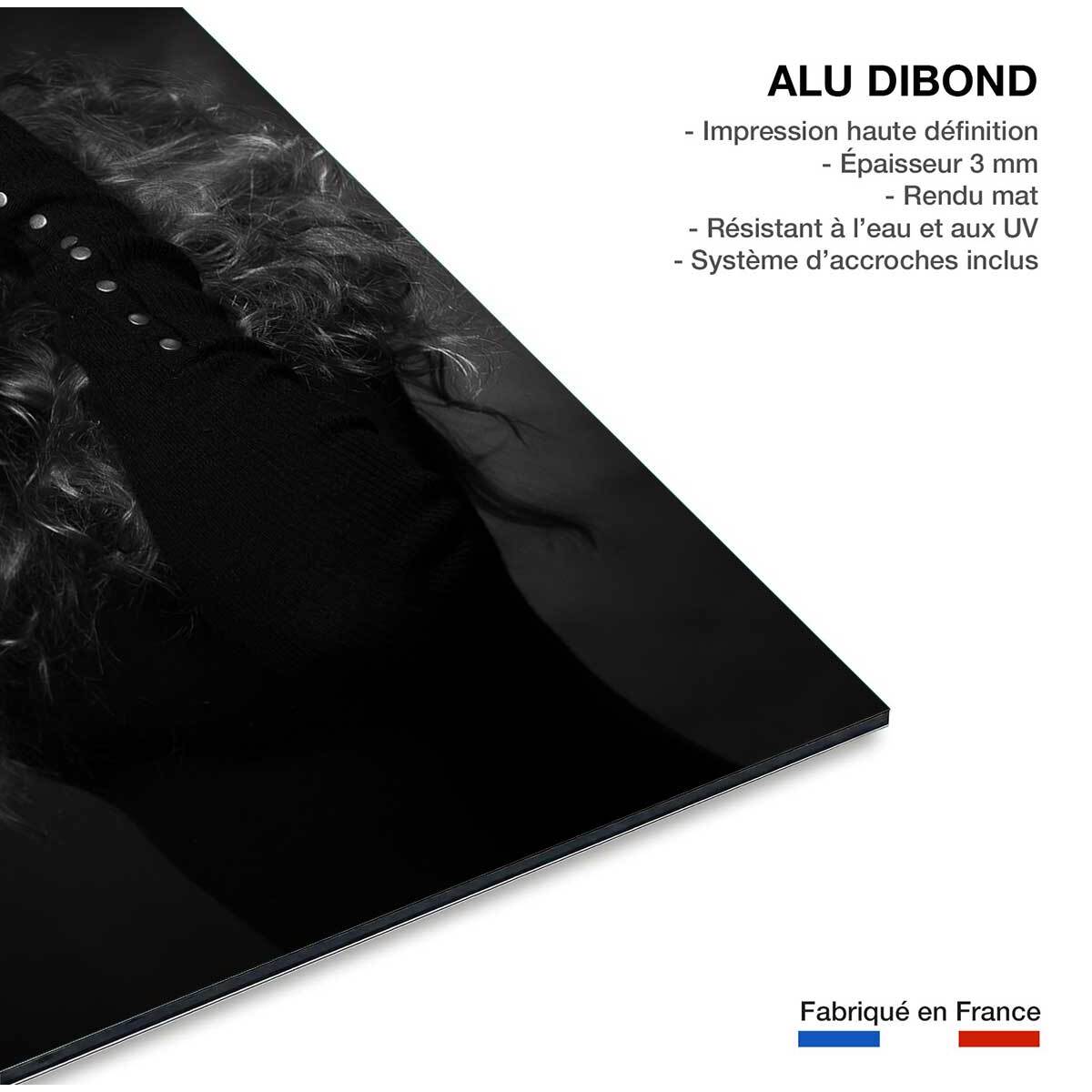 Tableau noir et blanc - Studio Viki Tableau alu Dibond