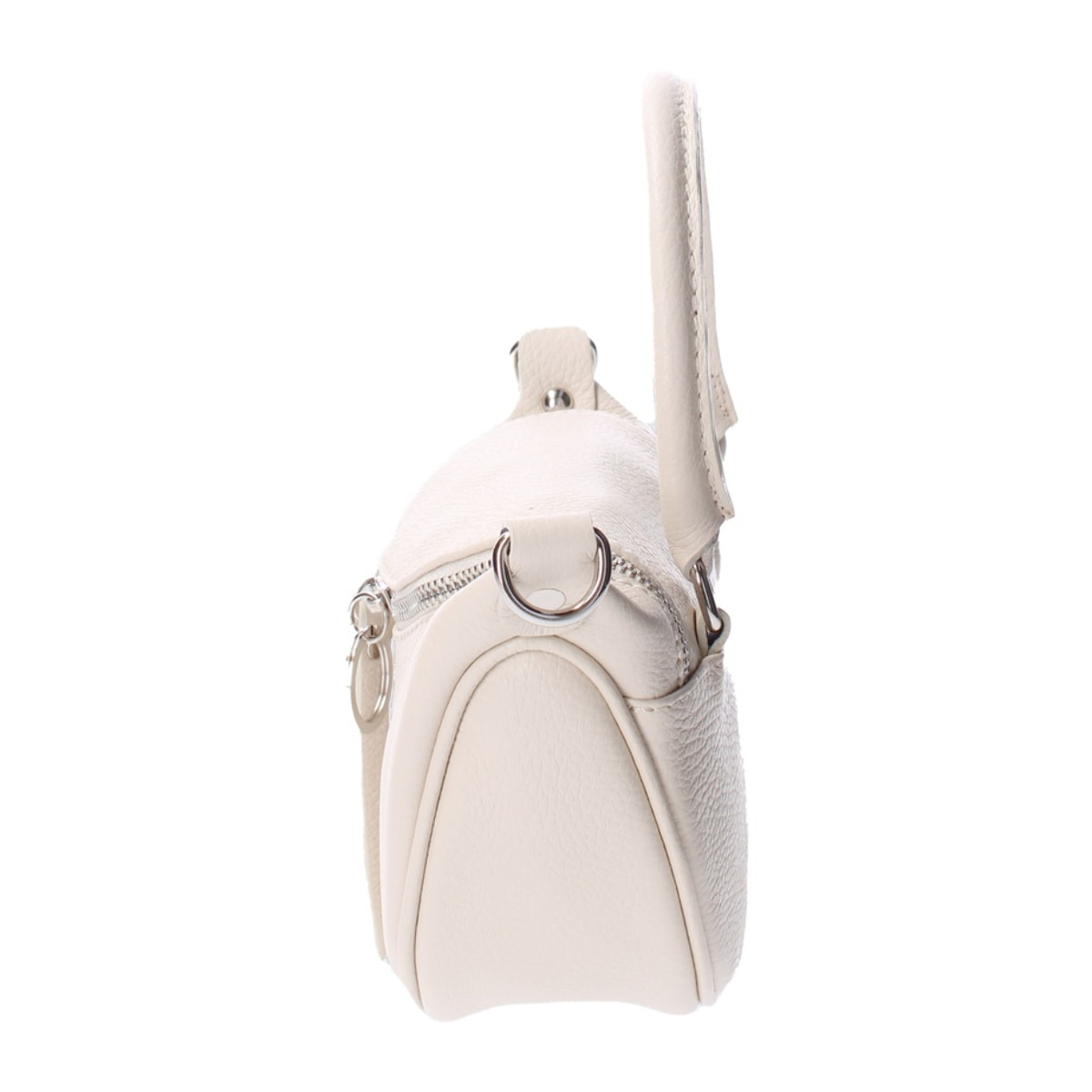 Borsa a mano da donna - Modello Mae - Vera pelle - 26.0 x 13.0 x 8.0 cm