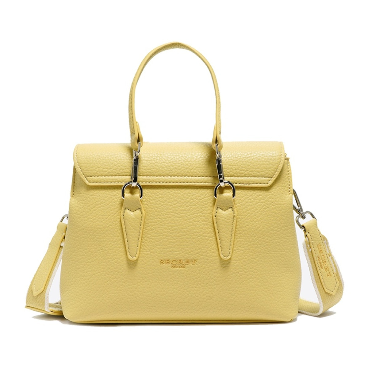 Borsa a mano da donna - Modello Seraphina Plus - 100% poliuretano - 26.0 x 19.5 x 11.0 cm