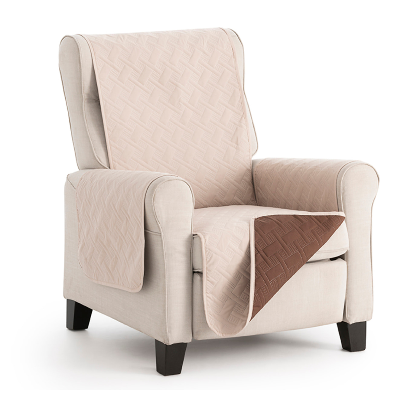 Cubre sillón Relax DRY reversible, acolchado y antimanchas