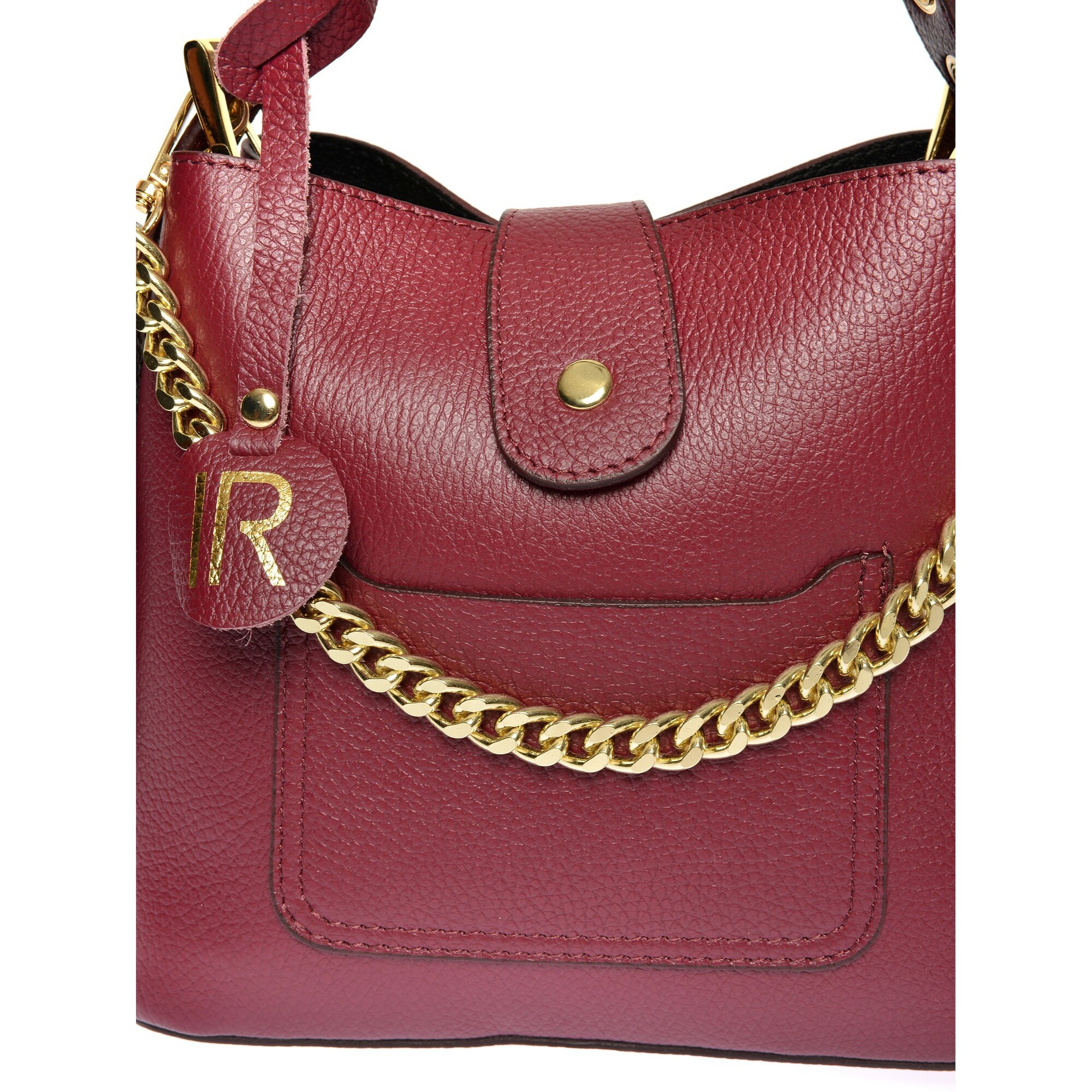 Borsa a mano Isabella Rhea Bordeaux